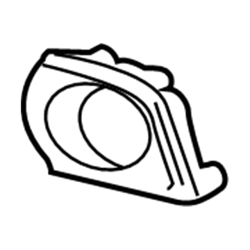 Toyota 52127-35080 Fog Lamp Bezel