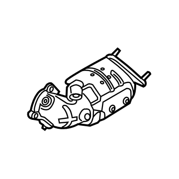 Hyundai 28530-2B710 Catalyst Case Assembly