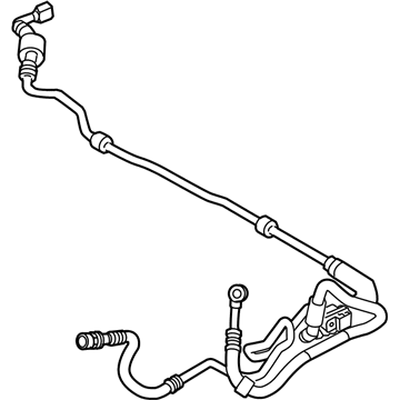 BMW 32-41-6-783-853 Combination Return Pipe