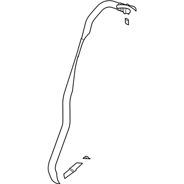 BMW 17-22-7-640-808 Transmission Oil Cooler Line, Return