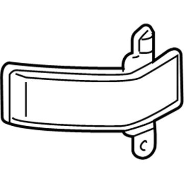 GM 23444105 Lamp Lens