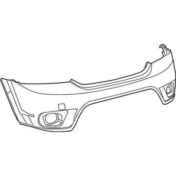 Mopar 5YB55TZZAB Front Bumper Cover