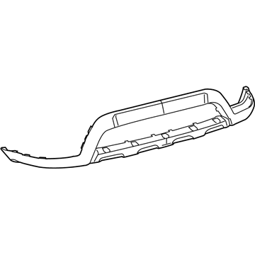 Mopar 68088688AB Front Lower Bumper Cover