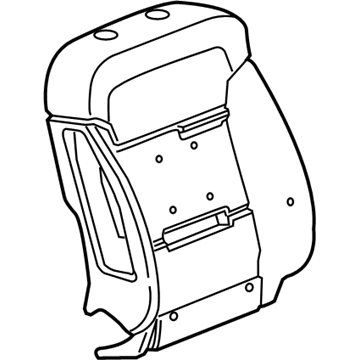 GM 23280954 Seat Back Pad
