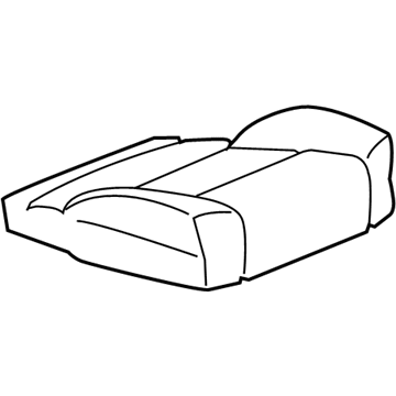 GM 23423833 Cover Asm, Front Seat Cushion *Dune