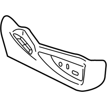 GM 22991020 Outer Finish Panel