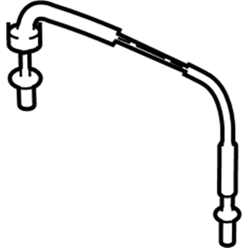 Honda 81362-S3V-A12 Cable A, R. Middle Seat Reclining Lever