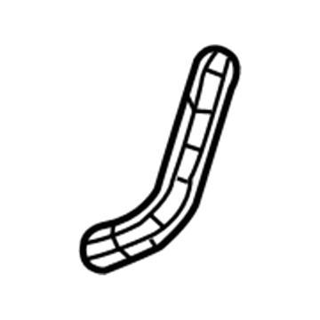 Acura 81359-S3V-A11ZB Cover, Passenger Side Middle Seat (Saddle) (Banana)