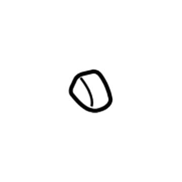Honda 81562-SG0-J03YA Knob, L. Walk-In *G59L* (MEDIUM FERN)