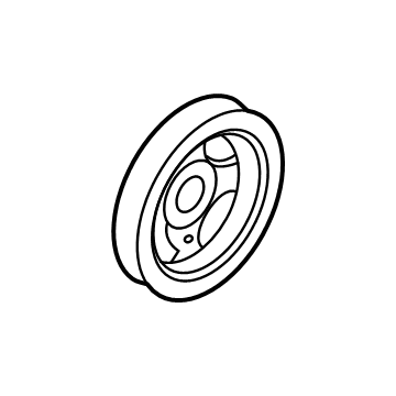 Nissan 12303-6RC1A Pulley-Crankshaft