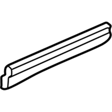 BMW 51-22-8-230-475 Chest Strip, Interior Left Rear