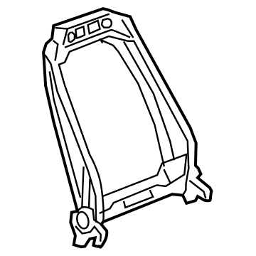 GM 13513167 Seat Back Frame