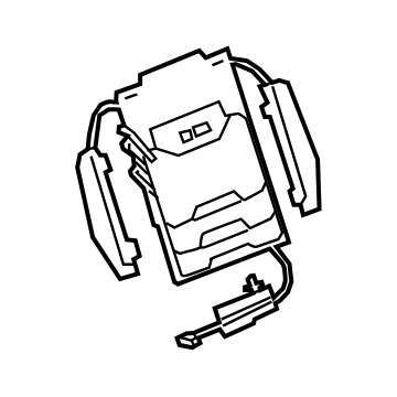 GM 13552553 LUMBAR ASM-F/SEAT BK