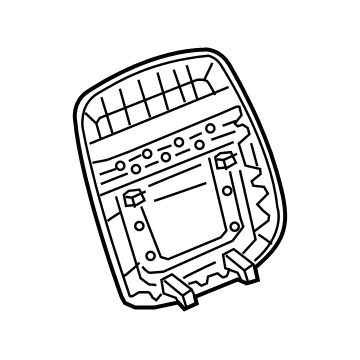 GM 84582966 Seat Back Panel
