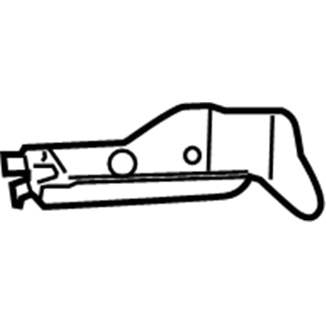 Infiniti 55451-1ND0A Stay-Rear Suspension Member, RH