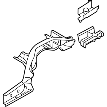 Infiniti 75508-5UB0A Member-Side, Rear RH