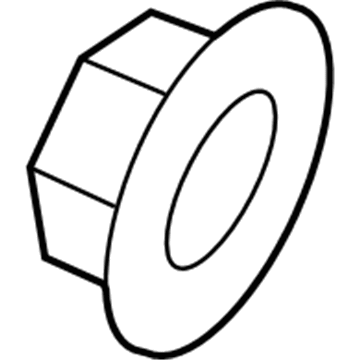 Toyota 90178-A0007 Mirror Glass Nut