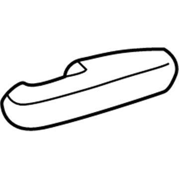 GM 15689796 ARMREST, Armrest
