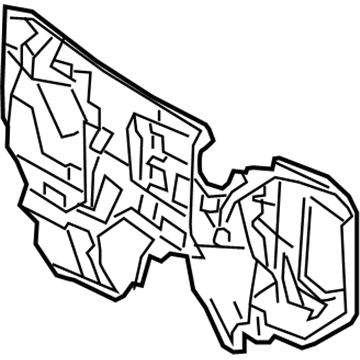 Lexus 55223-78020 INSULATOR, Dash Pane