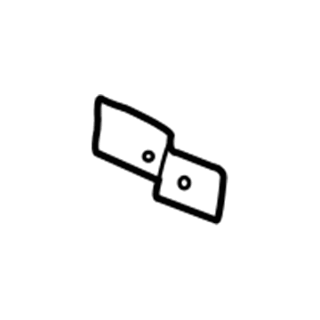 Hyundai 84724-39000 Bracket Assembly-Crash Pad Upper Mounting, RH