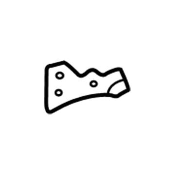 Hyundai 84728-39000 Bracket Assembly-Glove Box, RH