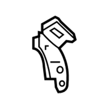 Nissan 46209-4CE1A Bracket-Brake Hose, LH