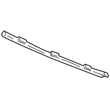 Hyundai 86681-38000 Bracket-Rear Bumper, Upper