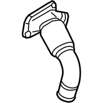 GM 12672017 Air Inlet Tube