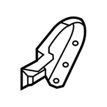 Hyundai 88030-C2000-PPB Shield Cover-Front Inner Driver