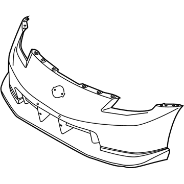 Nissan FBM22-1A45H Front Bumper Fascia Kit