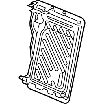 Ford GU5Z-96613A38-F Seat Back Frame