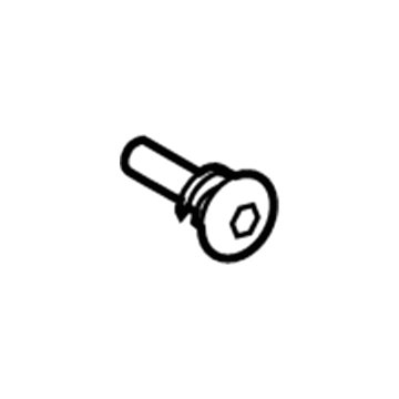BMW 31-20-6-795-249 Collar Bolt With Compression Spring