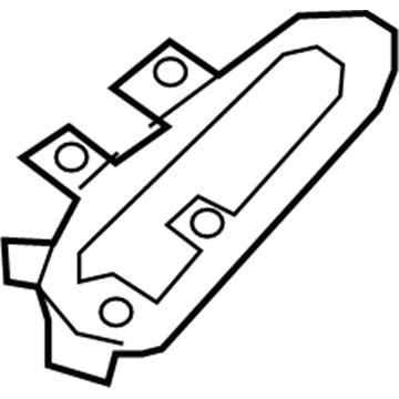 Nissan 80682-3SG0A Escutcheon-Front Door Inside Handle, RH