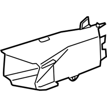 BMW 51-74-7-200-797 Air Duct, Brake, Left