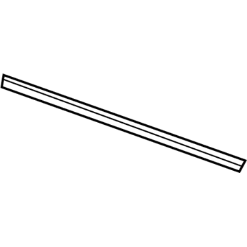 Mopar 4673846AA WEATHERSTRIP-Front Door Belt Inner