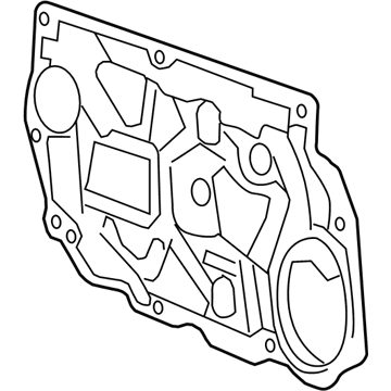 Mopar 68027862AA Panel-Carrier Plate
