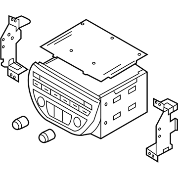 Hyundai 96560-2M760 Head Unit Assembly-Avn