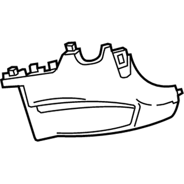 GM 23484741 Lower Column Cover