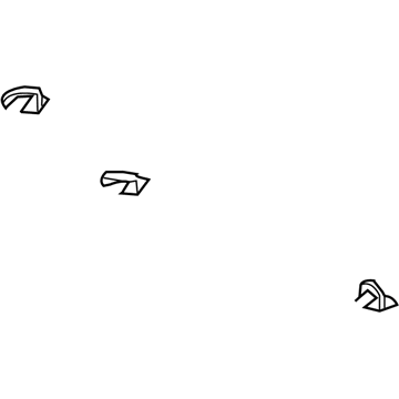 Infiniti 88891-6P002 Hook Assembly-Seat Belt, LH