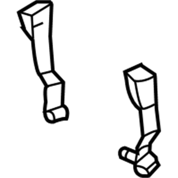 Infiniti 88842-AS500 Belt Assy-Rear Seat Buckle