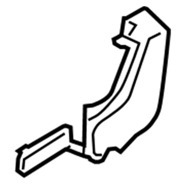 Nissan 88344-EA000 Cover-Rear Seat Lock