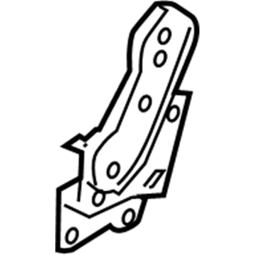 Nissan 88605-EA000 Hinge Assy-Rear Seat Back, RH