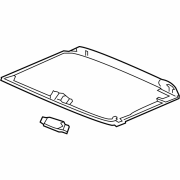 Acura 70600-TGV-A02ZA Sunshade (Alluring Ecru)