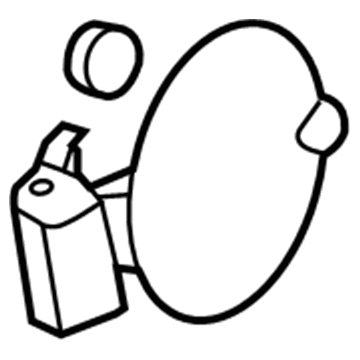 Kia 695102K500 Fuel Filler Door Assembly