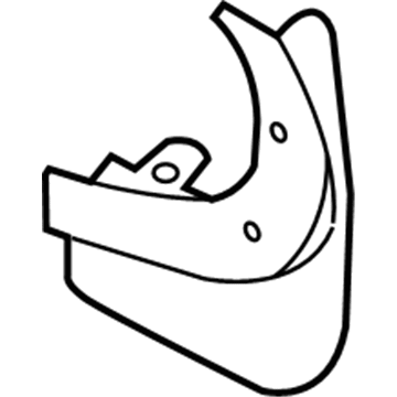 Kia 868422K500 Guard Assembly-Rear Mud, RH