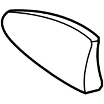 Lexus 86077-53020-A0 Cover Kit, Antenna O