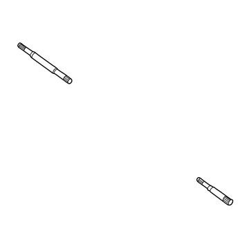Mopar 52069887AB Left Cv Axle Assembly-Joint Half Shaft
