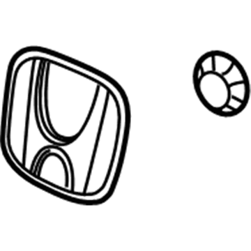 Honda 75701-TR6-003 Emblem (H)