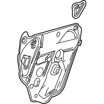 GM 39121321 Water Deflector