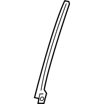 Honda 72271-SNA-A01 Sash, L. FR. Door Center (Lower)